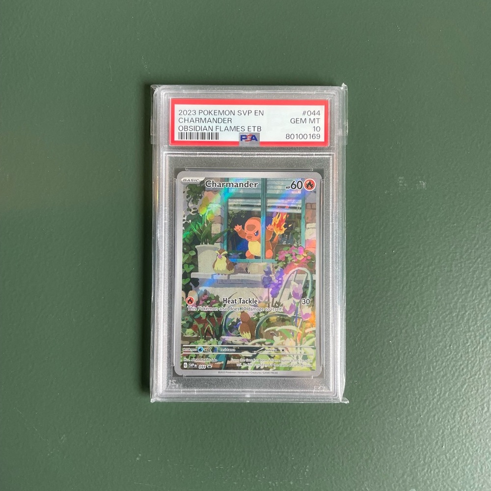 PSA 10 Graded Charmander Pokemon Card